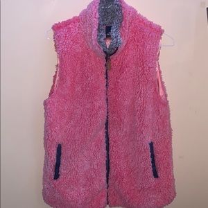 Pink Simply Southern Sherpa Vest